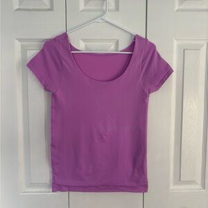 Magenta Fitted Women Top